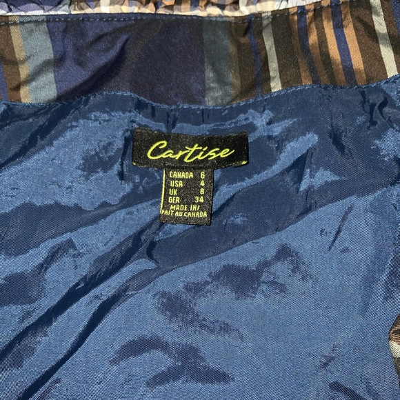 Cartise dressy lightweight button up jacket size 4 - Picture 3 of 3